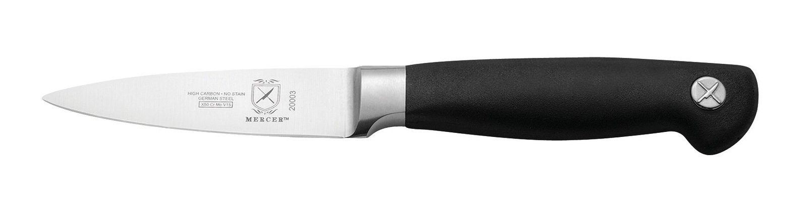 Version 1.0.0 Mercer Culinary M20003 Genesis 3.5-Inch Paring Knife,Black - Image 1