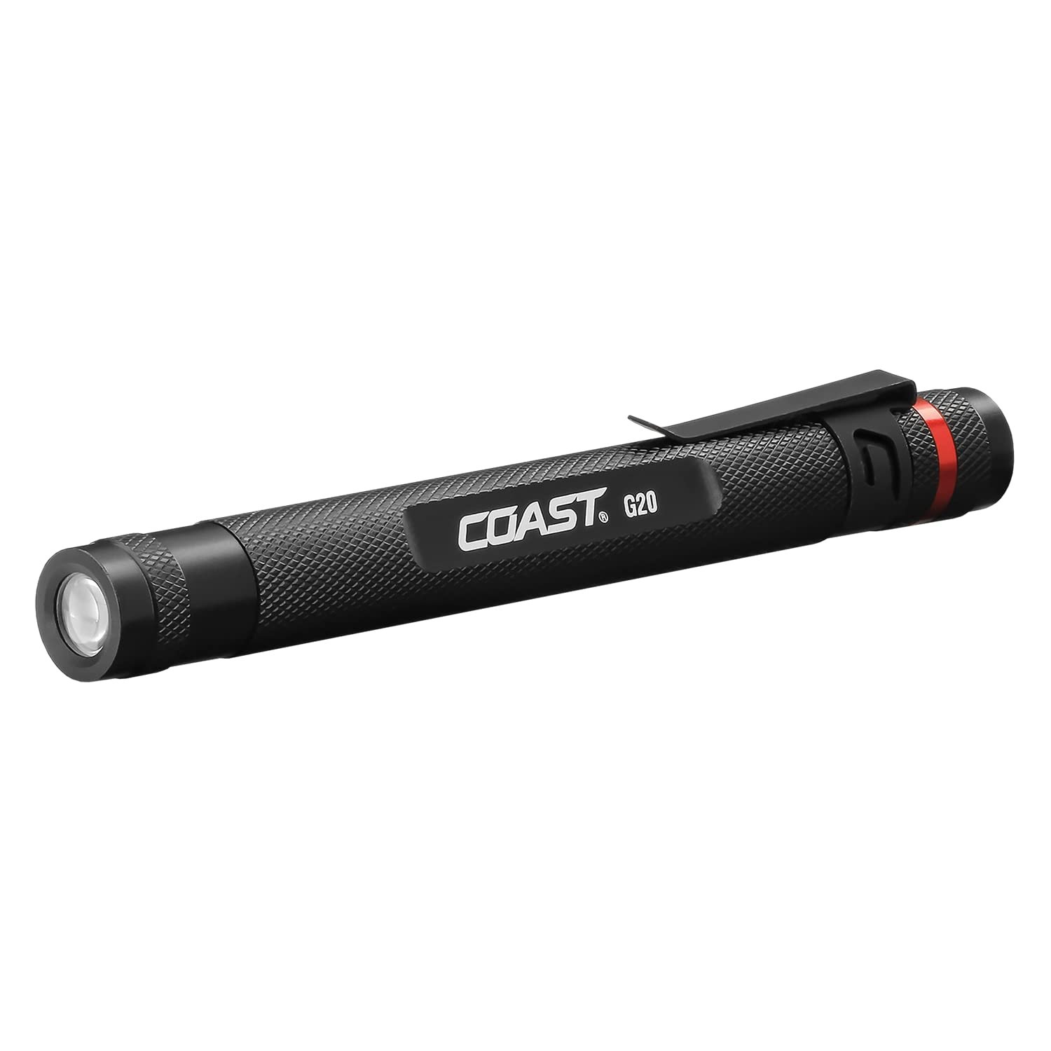Version 1.0.0 Coast G20 Inspection Beam LED Penlight with Adjustable Pocket Clip and Consistent Edge-To-Edge Brightness, Black, 54 lumens,1 Pack - Image 1