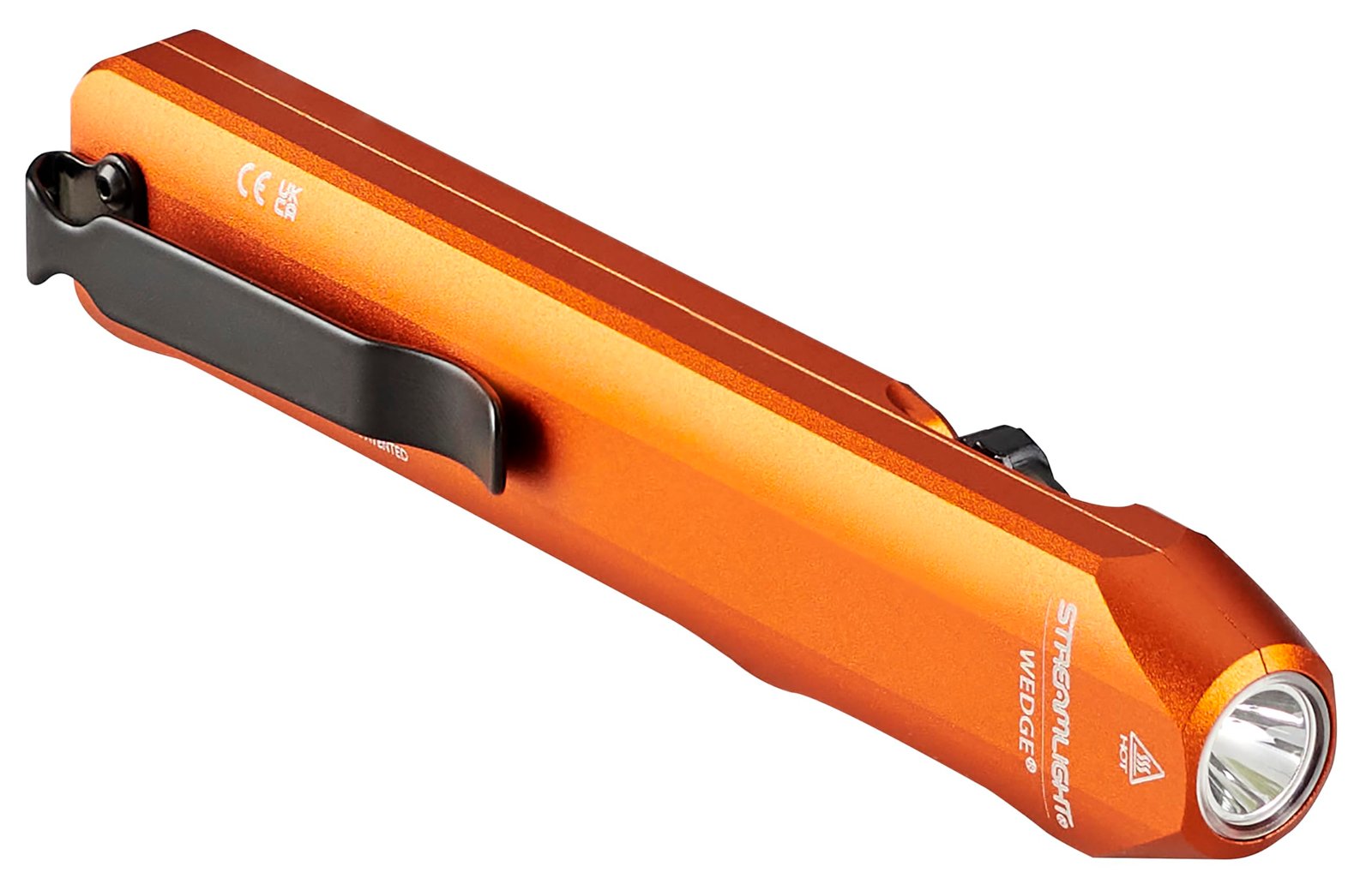 Version 1.0.0 Streamlight 88820 Wedge 1,000-Lumen Flat Flashlight, Orange - Image 1