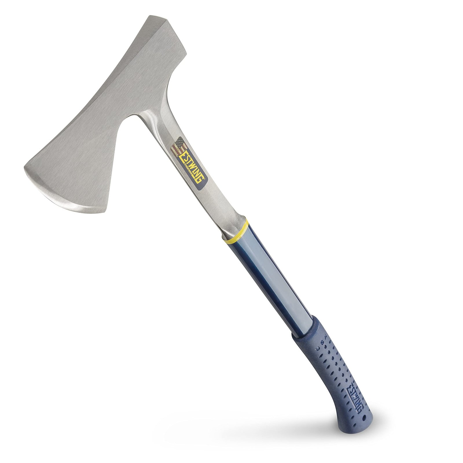 Version 1.0.0 ESTWING Camper's Axe - 26" Wood Splitting Tool with All Steel Construction & Shock Reduction Grip - E45A - Image 1