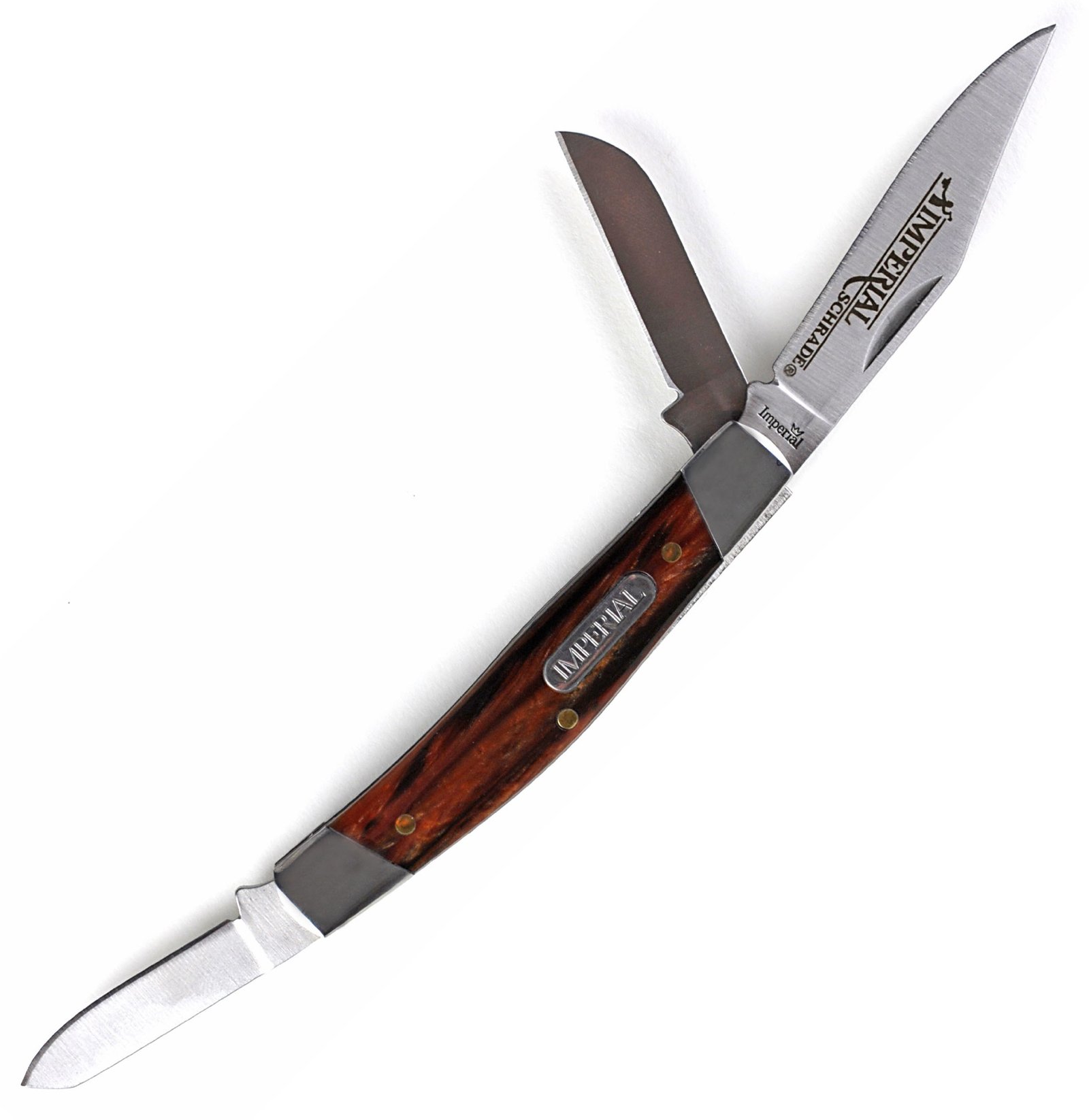 Version 1.0.0 Schrade Imperial IMP15S Stockman Stainless Steel Folding Pocket Knife for Outdoor, Outdoor Survival and EDC - Image 1